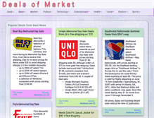 Tablet Screenshot of dealsatmarket.com